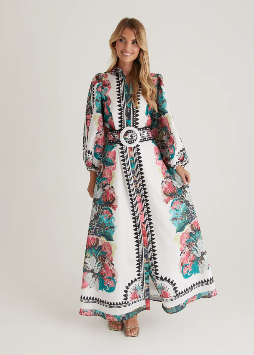 Colada Maxi Dress - Eden Floral