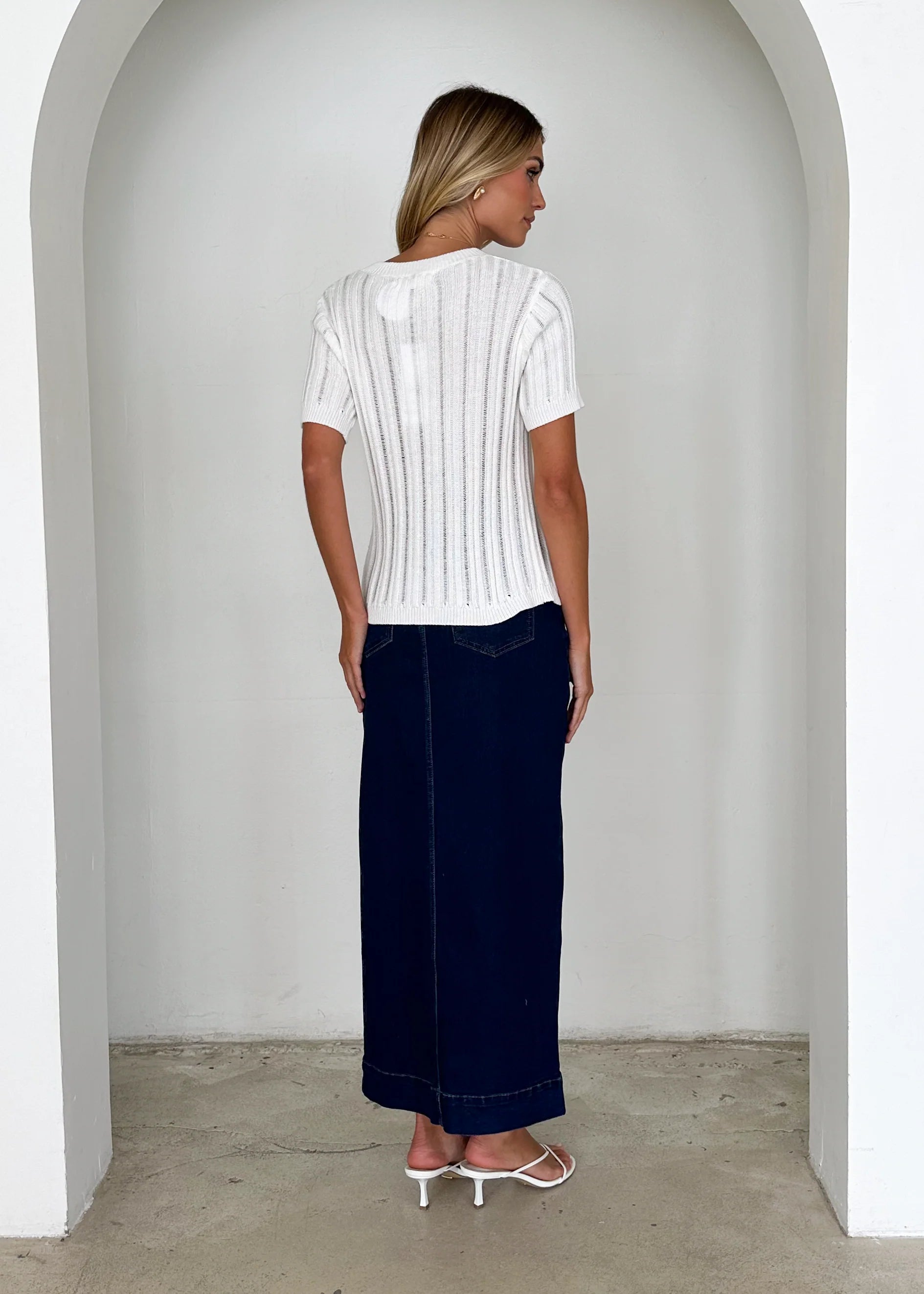 Sanoma Knit Top - Off White