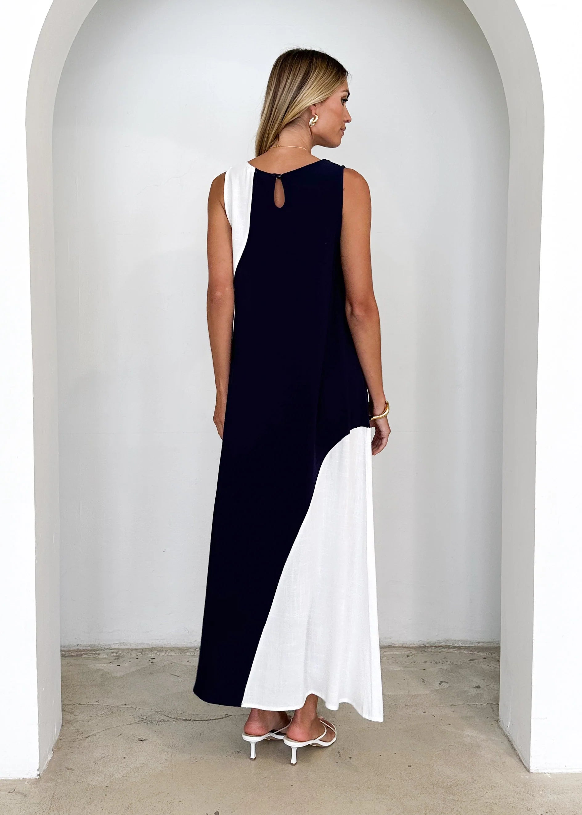 Pollyanna Maxi Dress - Navy