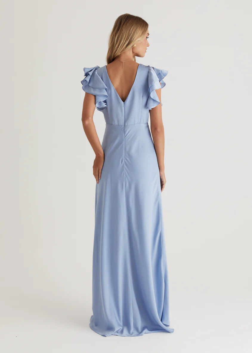 Dali Maxi Dress - Sky Blue