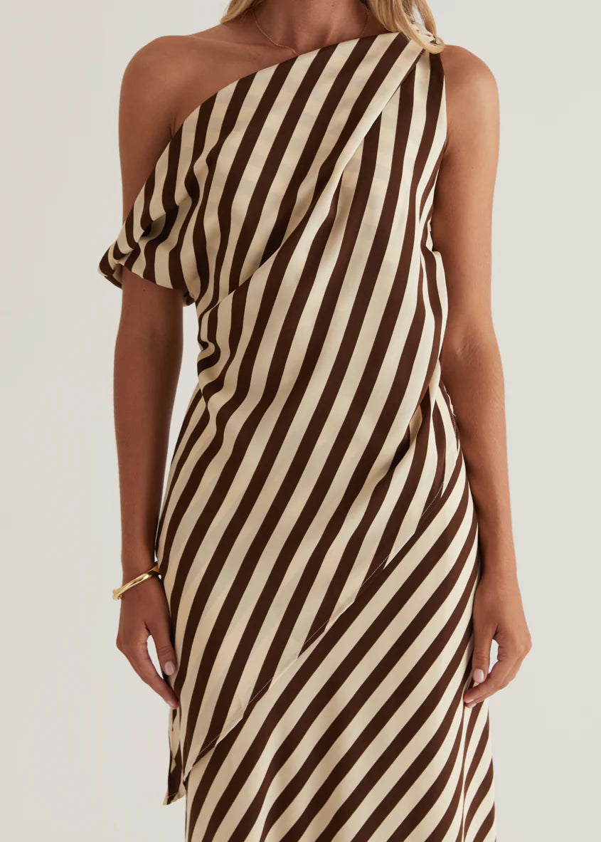 Catalina Set - Choc Stripe