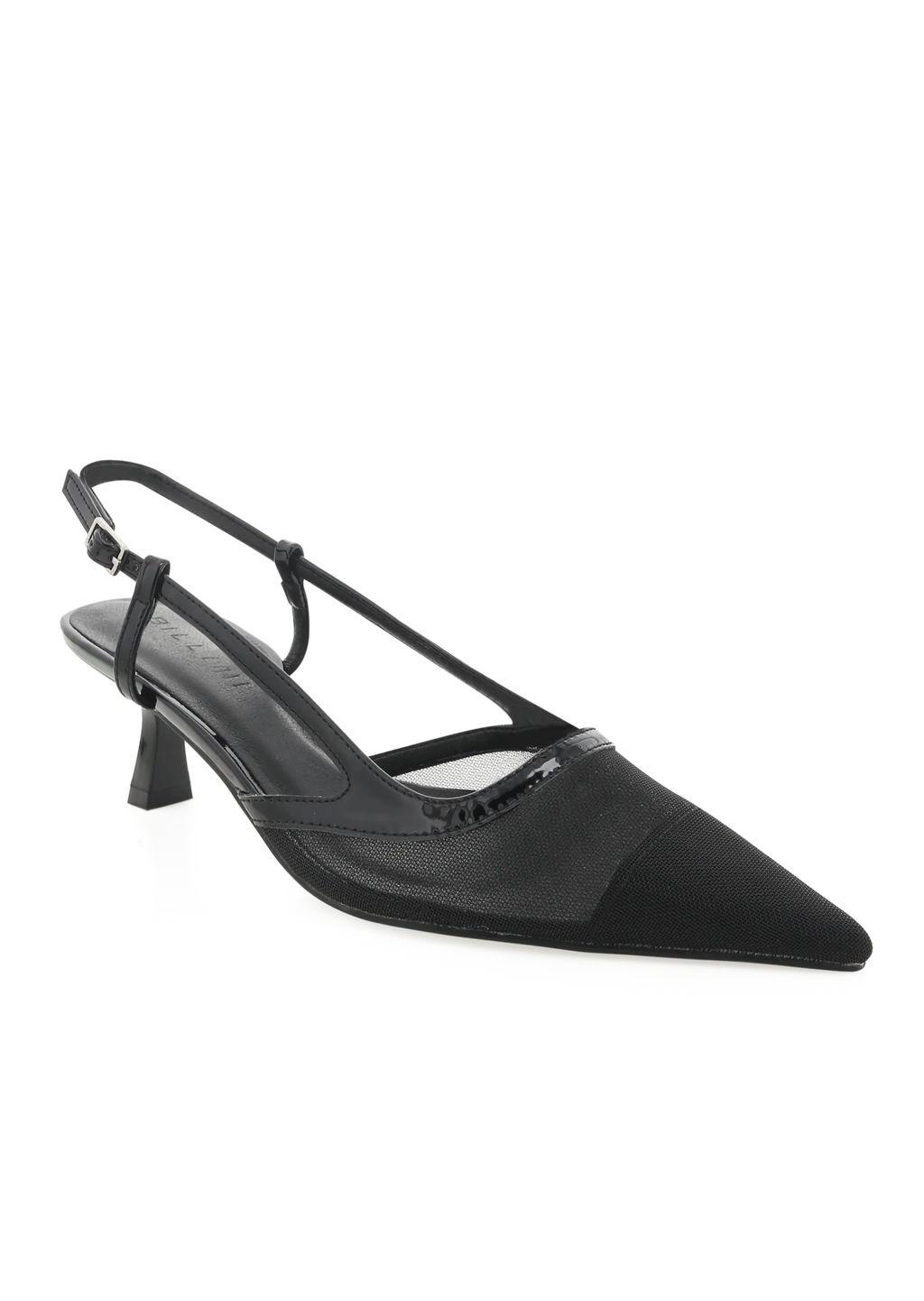 Hawley Heels - Black Mesh