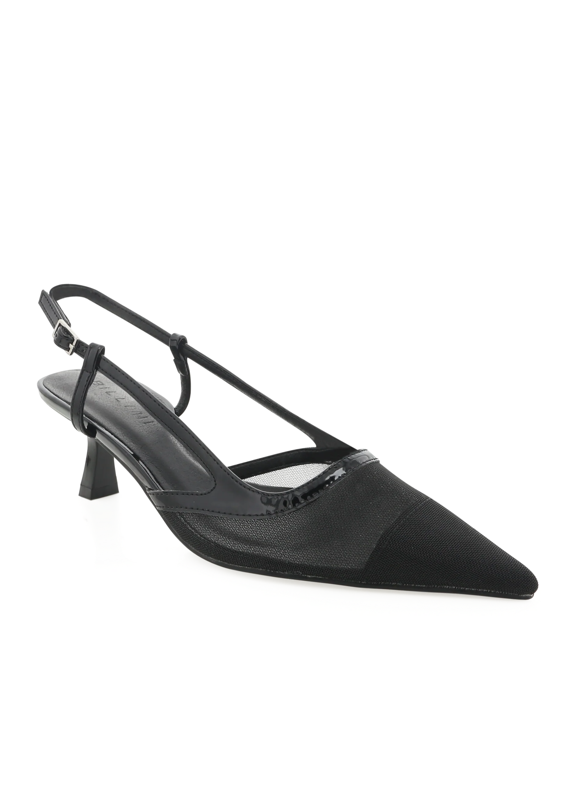 Hawley Heels - Black Mesh