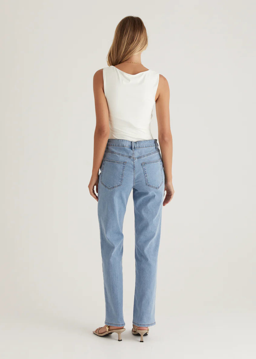 Isobel Stretch Jeans - Light Blue