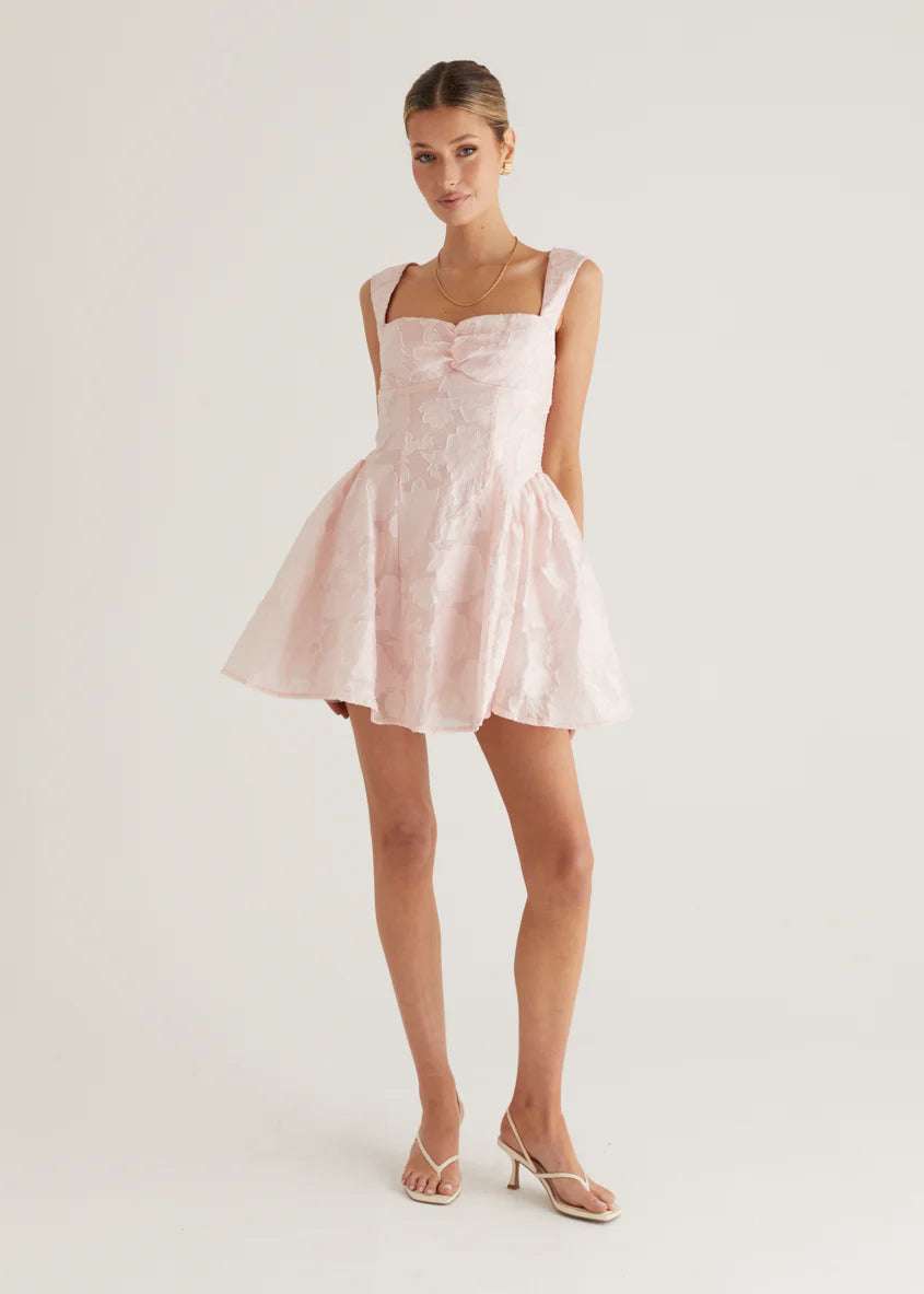 Bourdeaux Dress - Blush