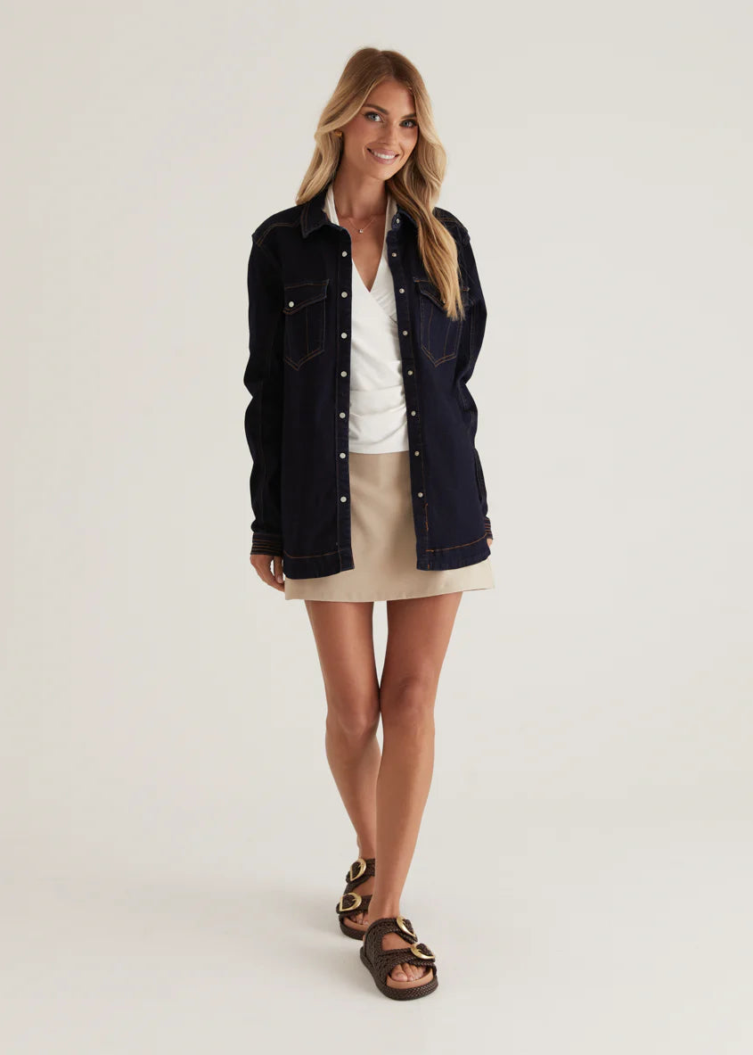 Donroe Denim Jacket - Indigo