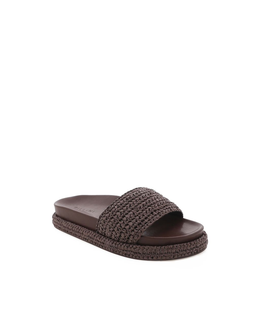 Quartilla Sandals - Chocolate Raffia