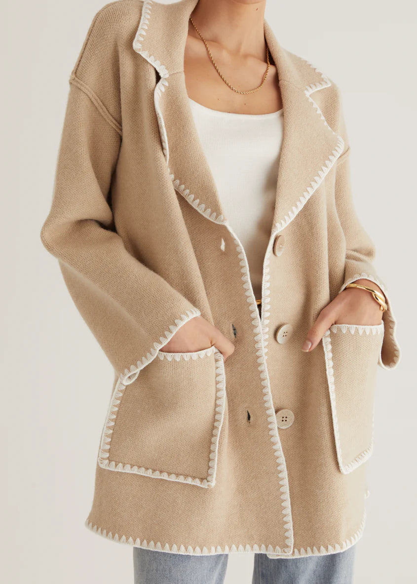 Harlo Cardigan - Beige