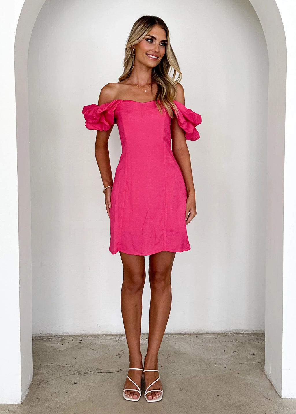Ophelia Dress - Magenta