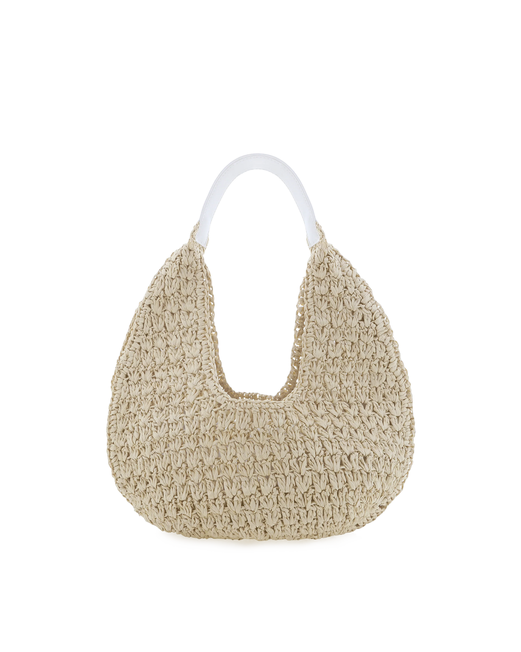 Jasmine Shoulder Bag - Natural Raffia