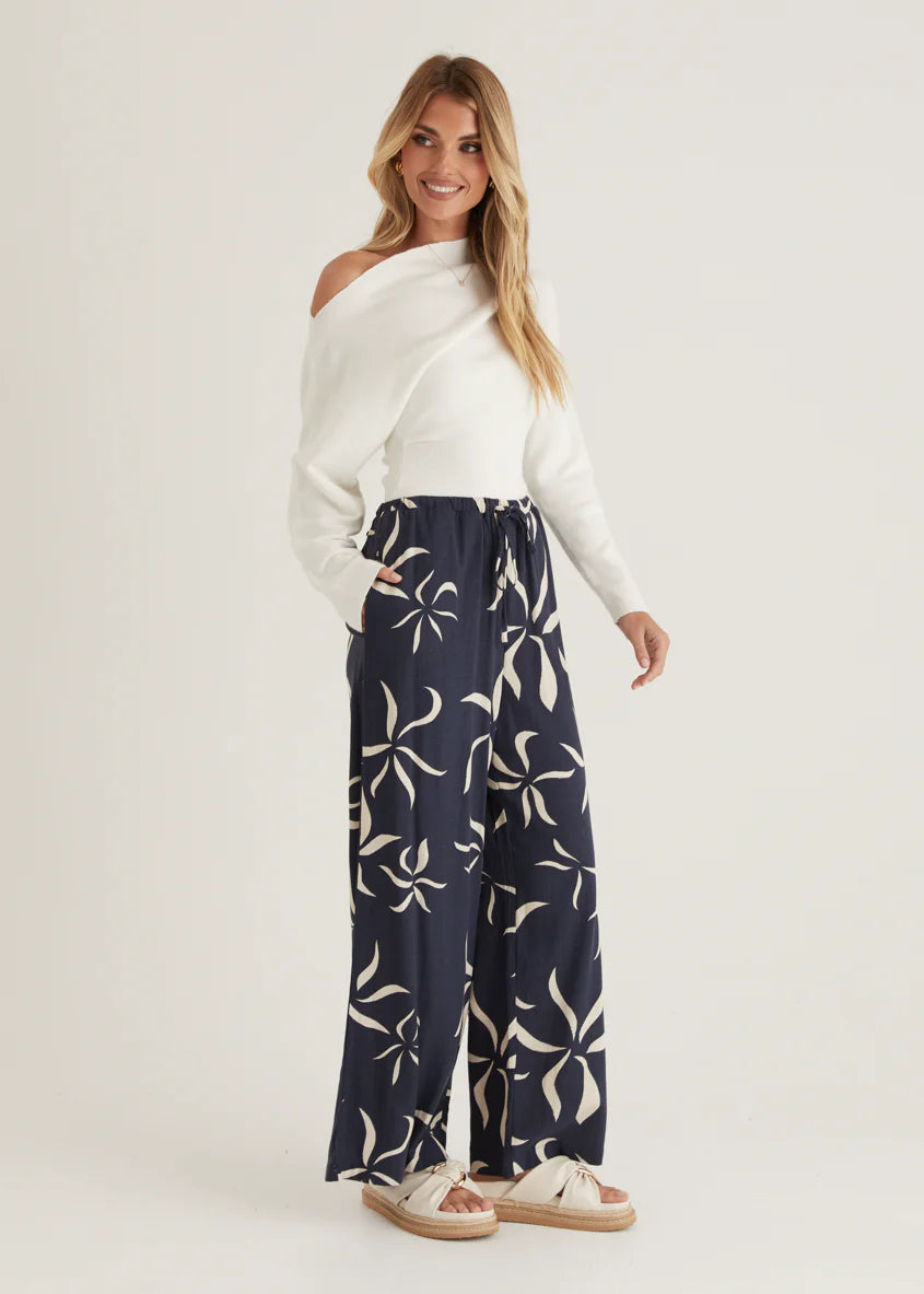 Hunter Pants - Navy Ayana