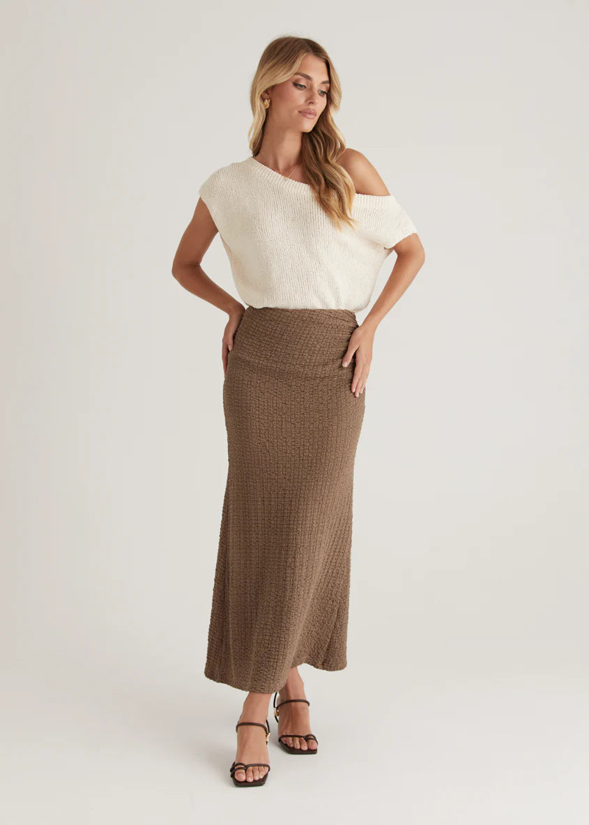 Jordy Maxi Skirt - Moss