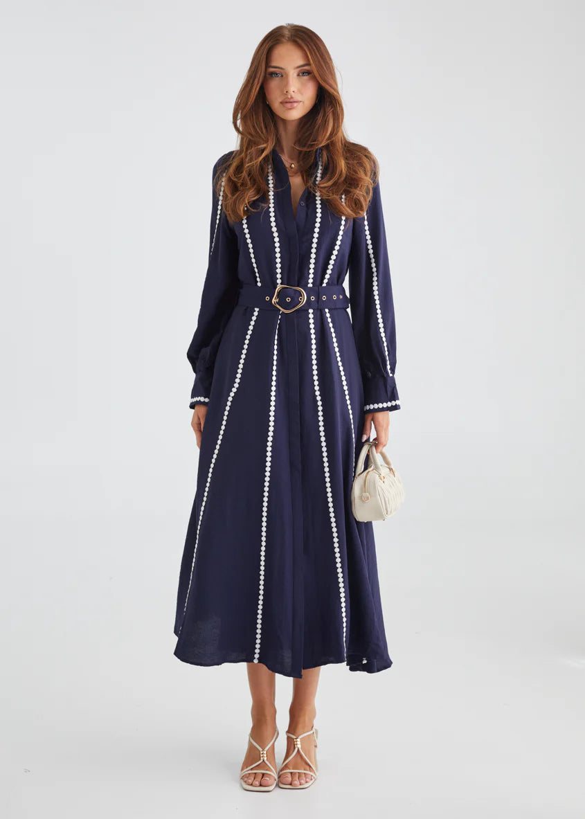 Nevaeh Maxi Dress - Navy