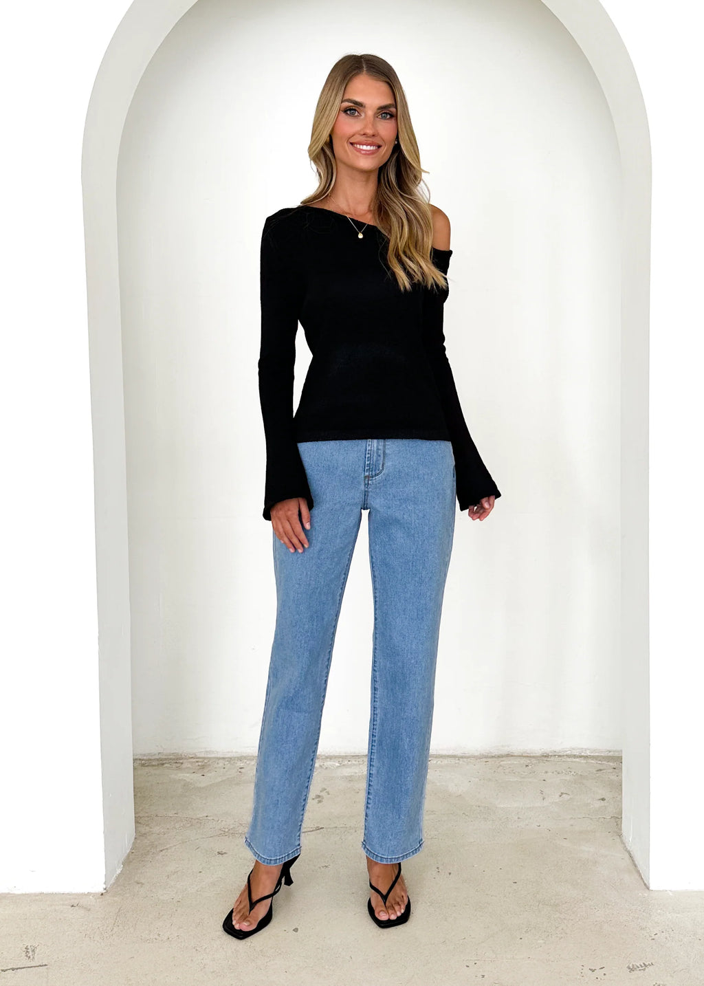 Isobel Stretch Jeans - Light Blue