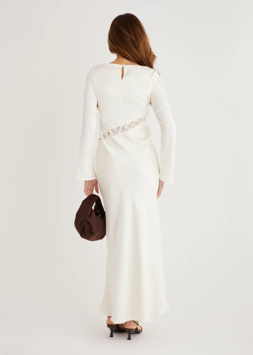 Roby Maxi Dress - Cream