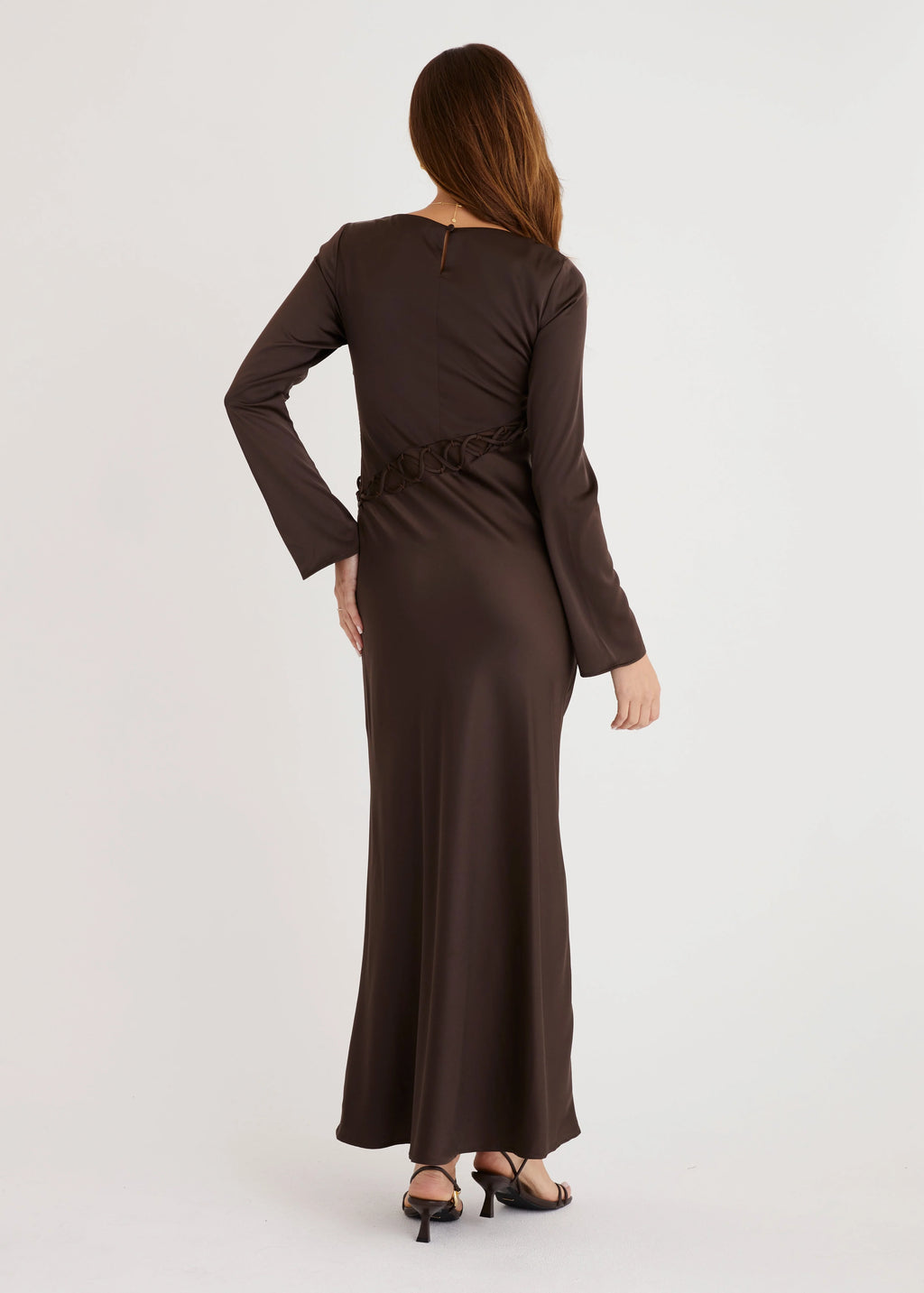 Roby Maxi Dress - Chocolate