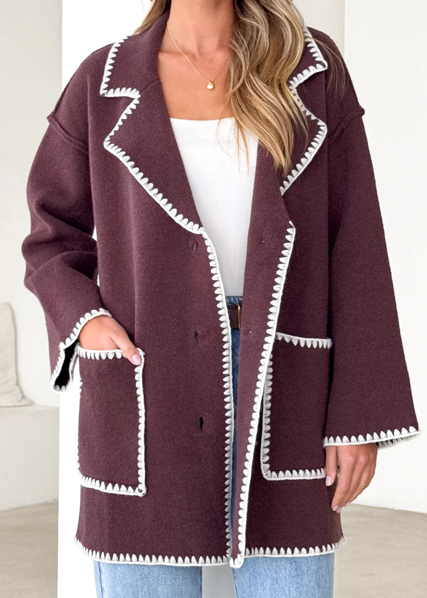 Harlo Cardigan - Espresso