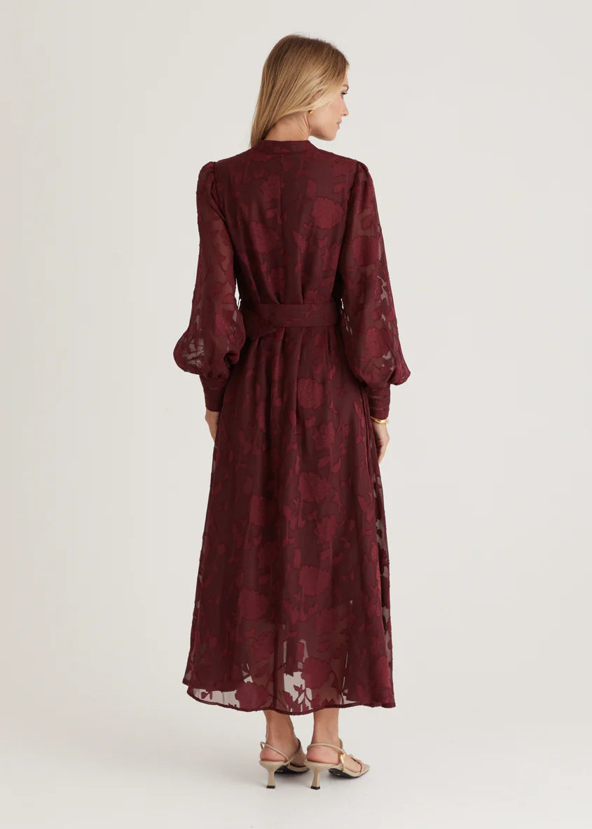 Roxi Maxi Dress - Wine