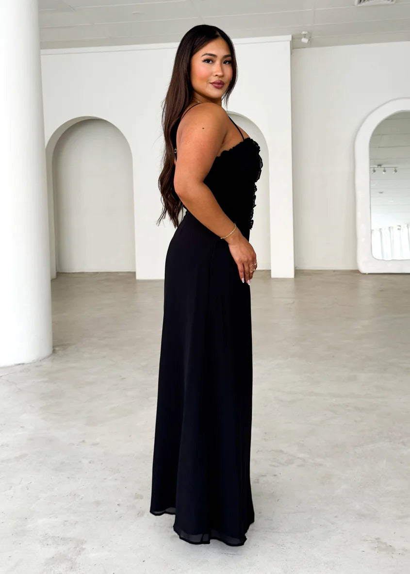 Kimmy Maxi Dress - Black