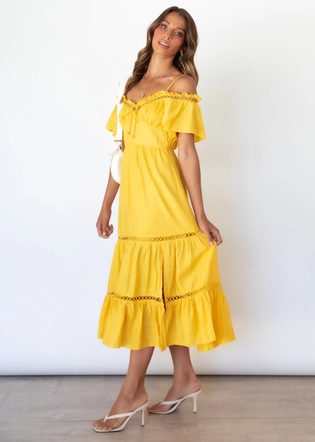 Fools Love Midi Dress - Sunshine