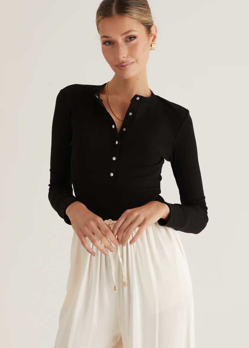 Arya Bodysuit - Black