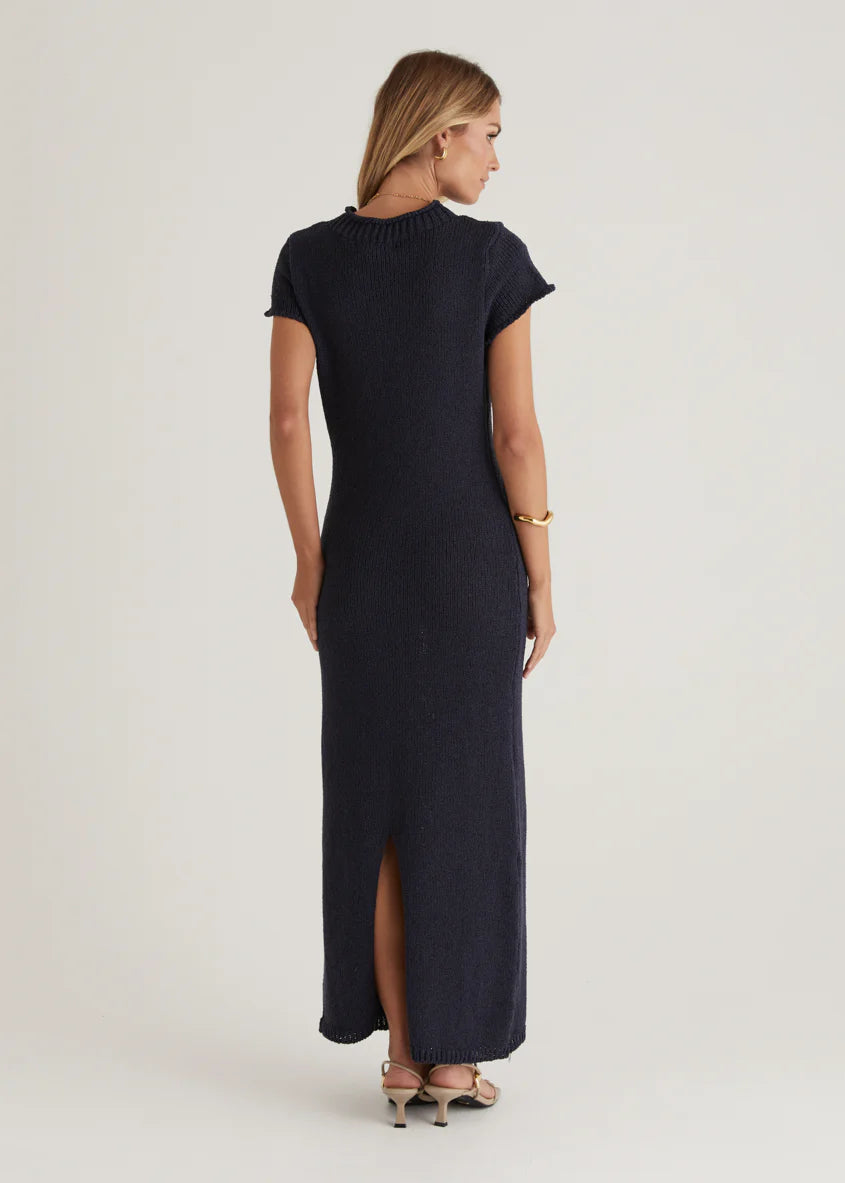 Kori Knit Maxi Dress - Navy