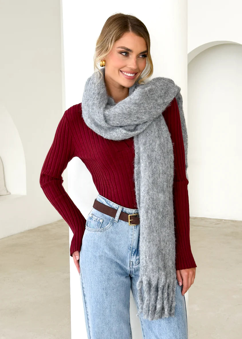 Charli Scarf - Grey
