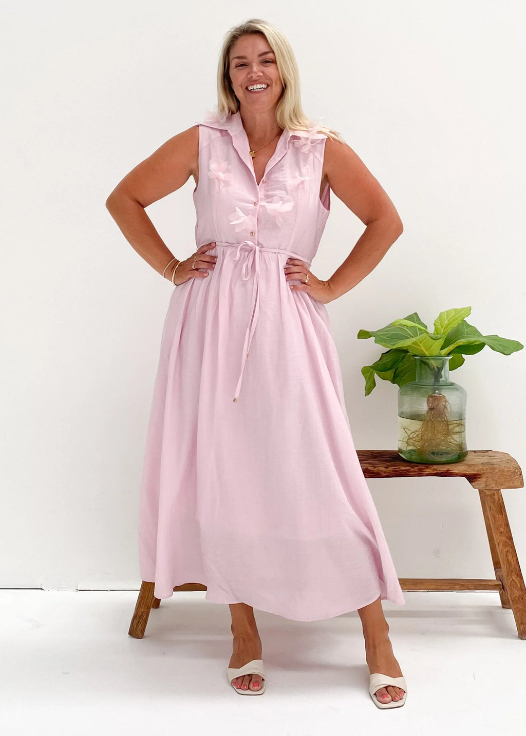 Jodi Maxi Dress - Blush