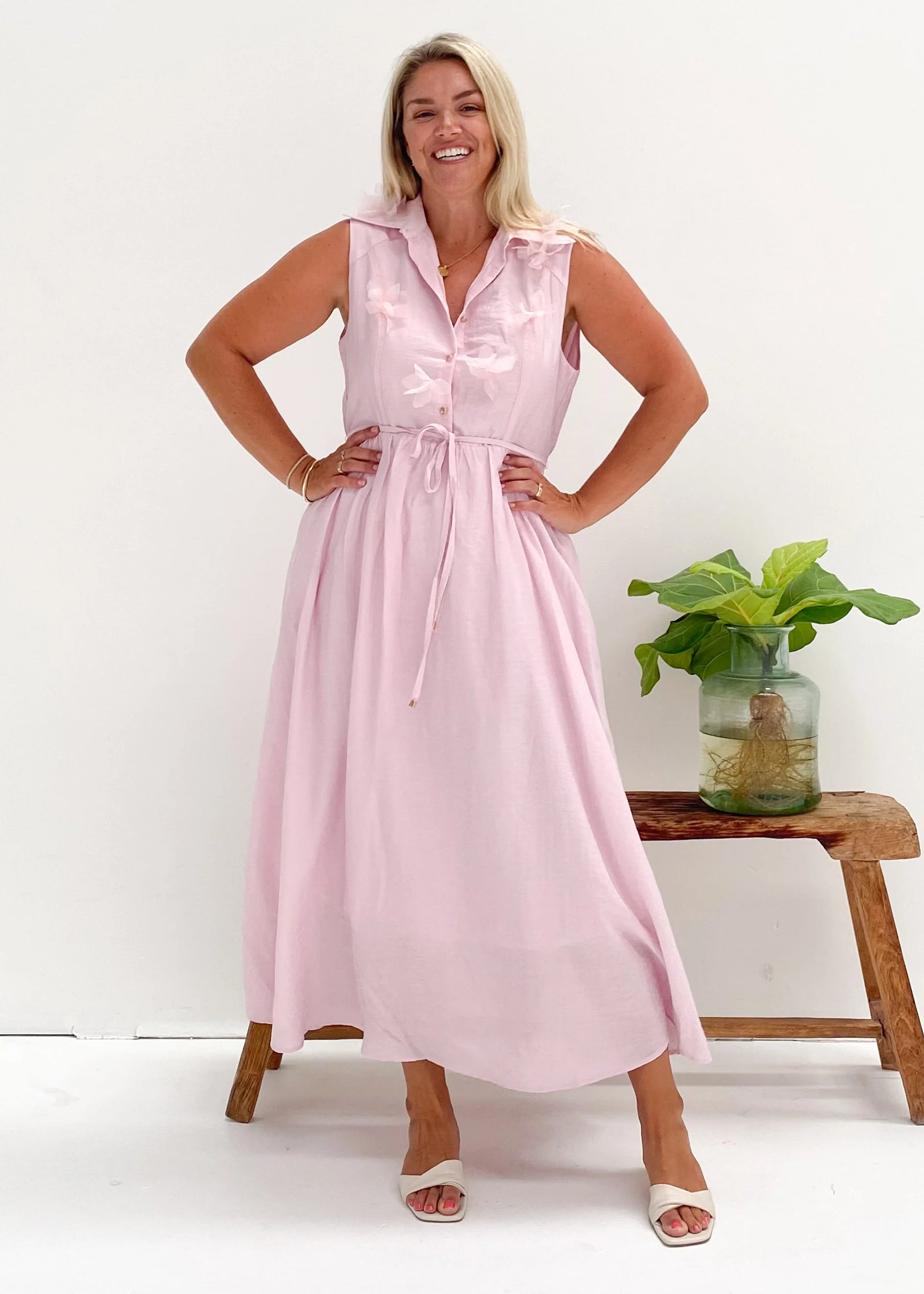 Jodi Maxi Dress - Blush