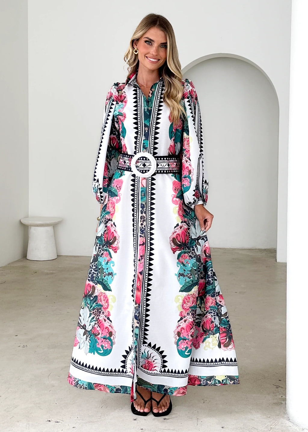 Colada Maxi Dress - Eden Floral