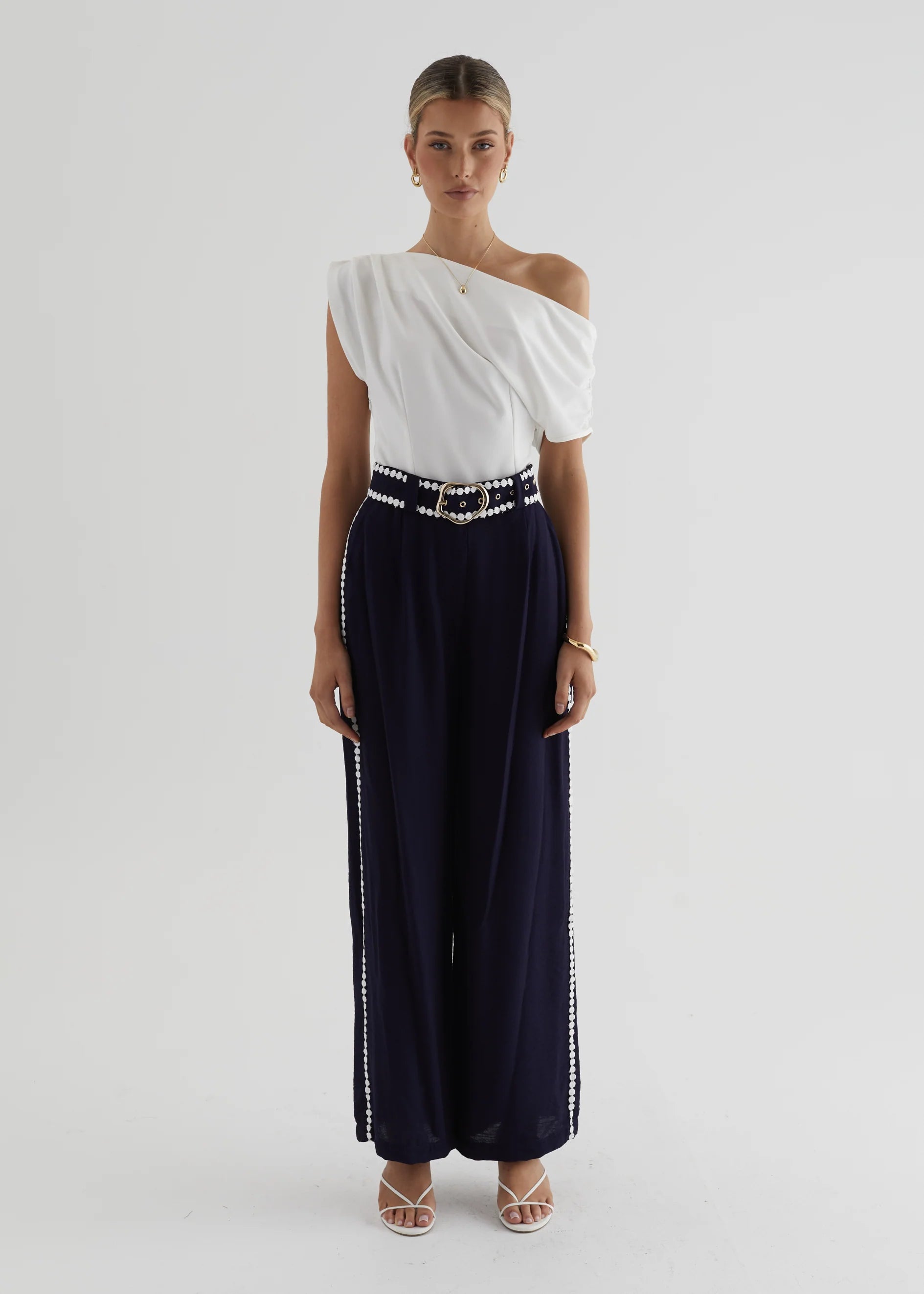 Sariyah Pants - Navy