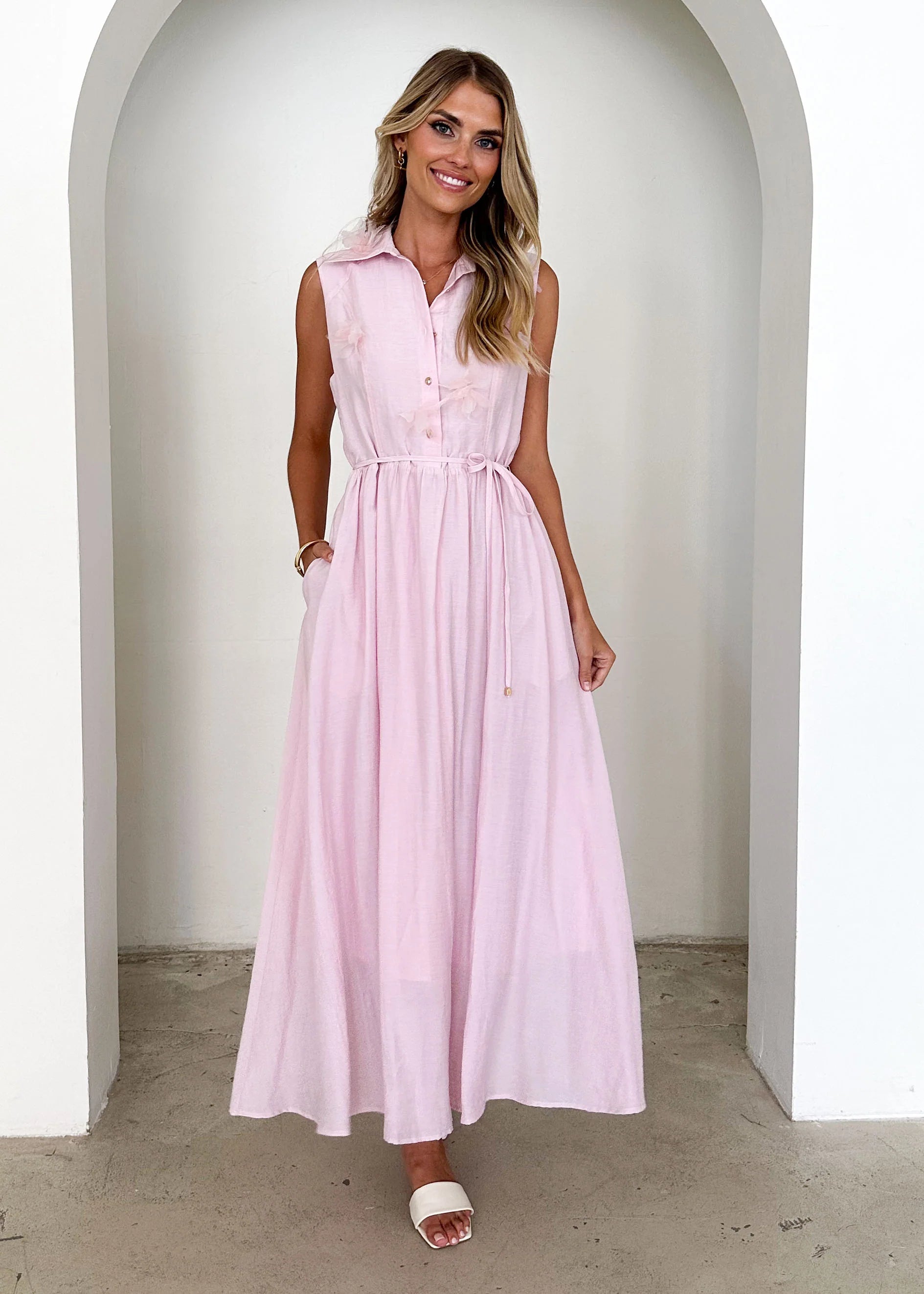 Jodi Maxi Dress - Blush