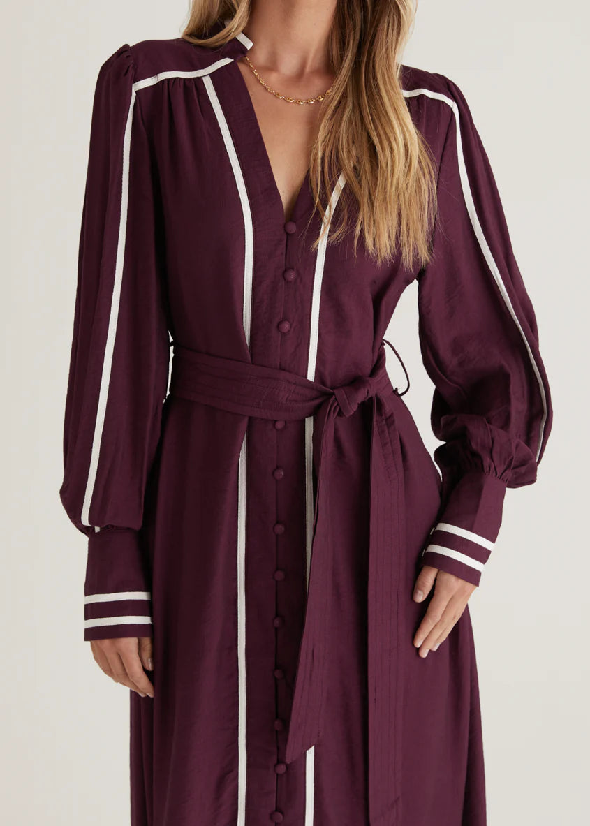 Melody Maxi Dress - Plum