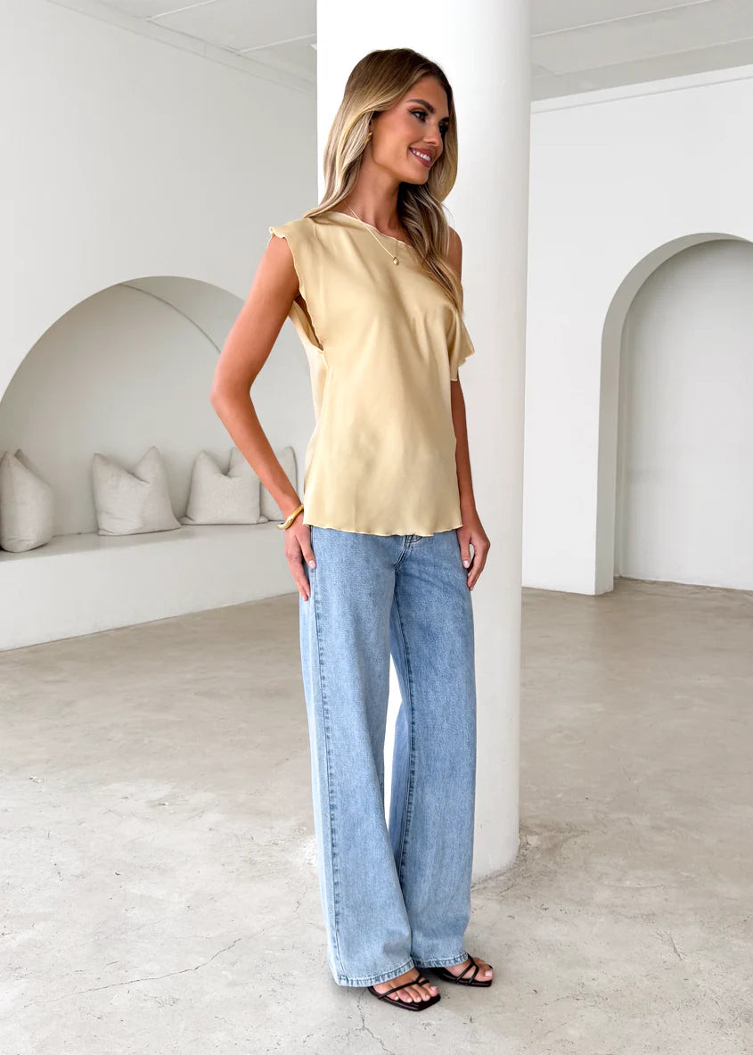 Geranium Top - Lemon