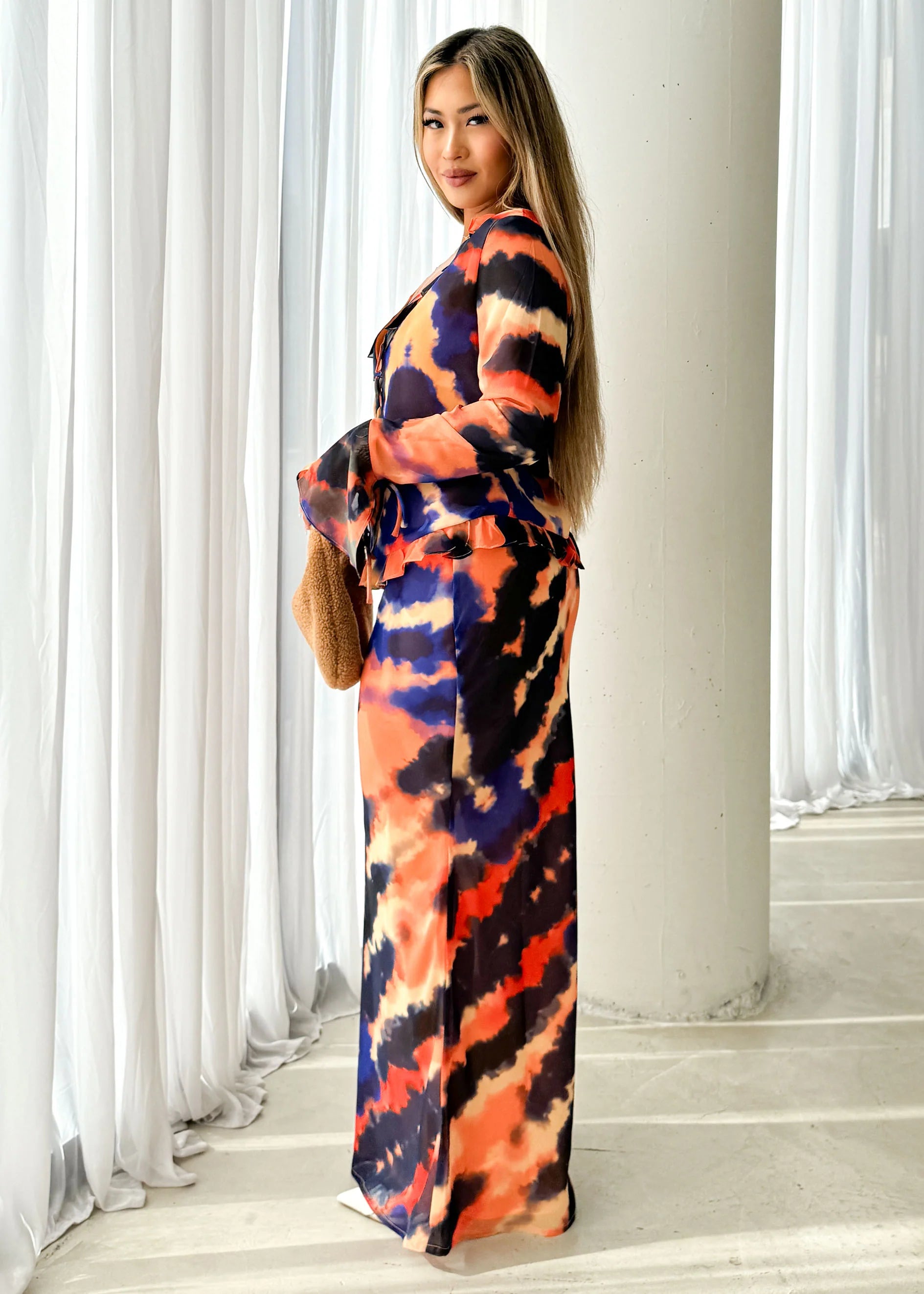 Velzy Maxi Skirt - Saber