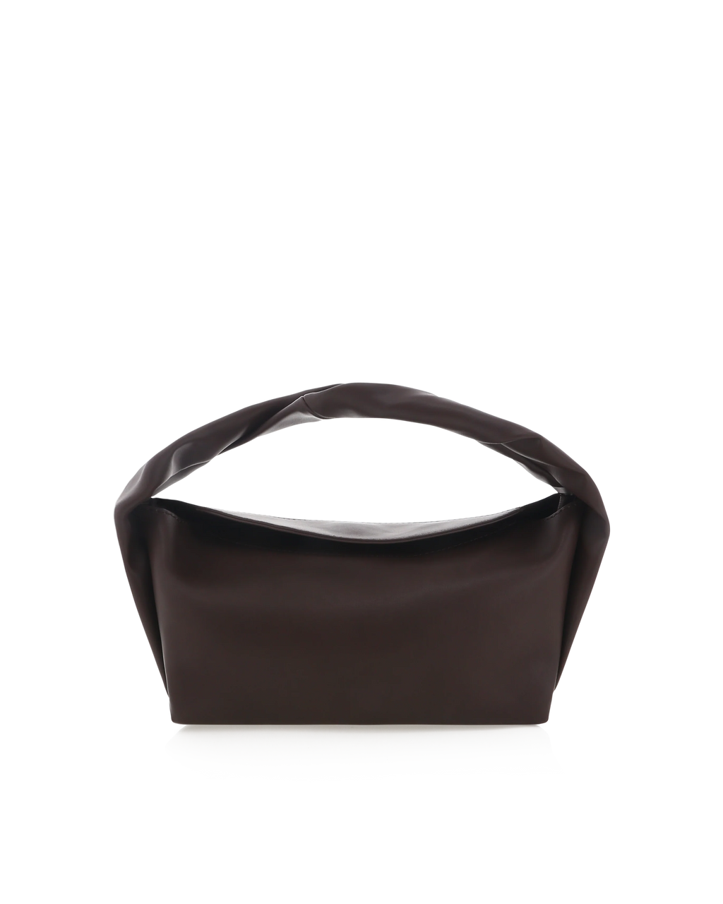 Olive Handle Bag - Chocolate