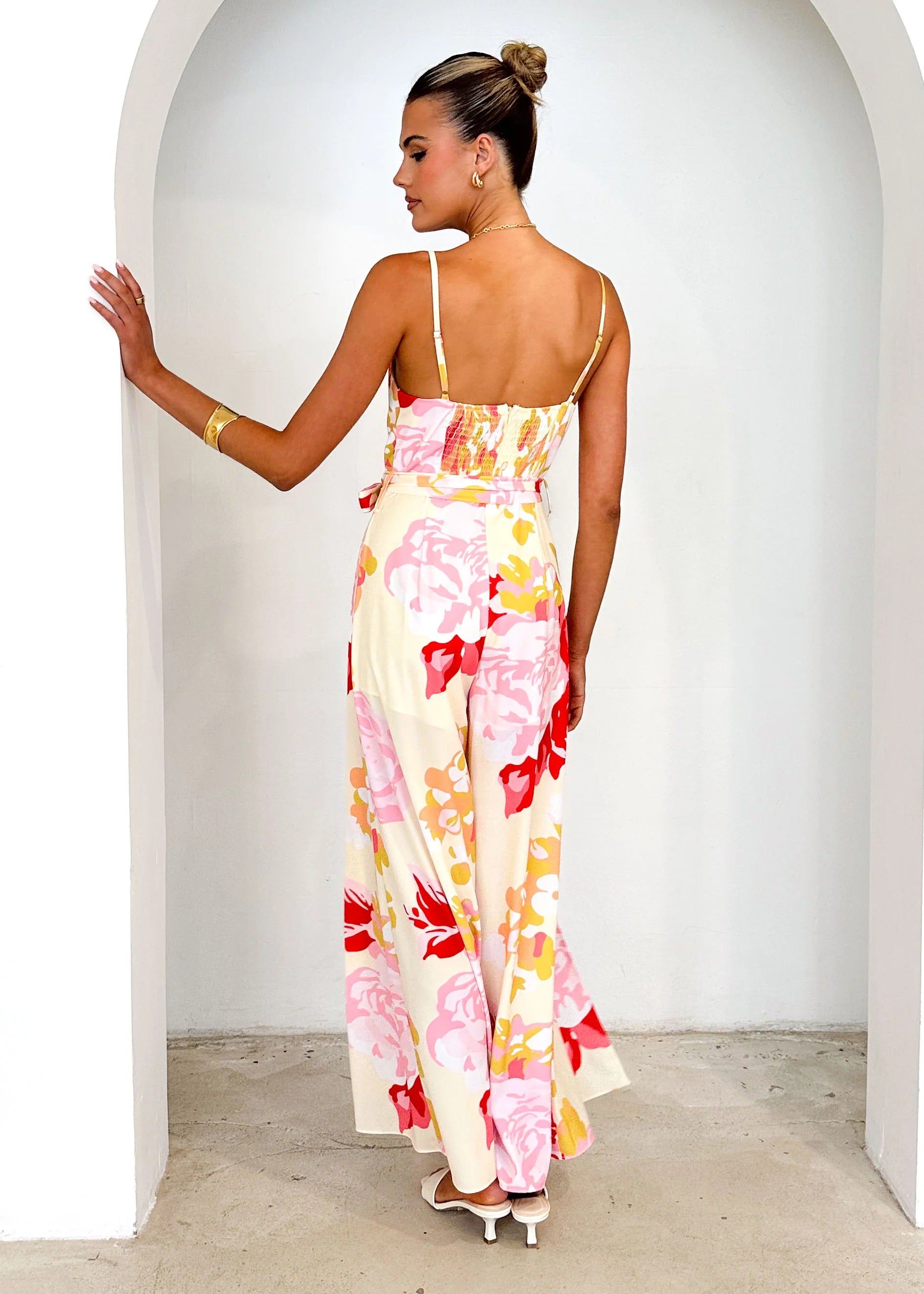 Jelena Pantsuit - Lemon Floral