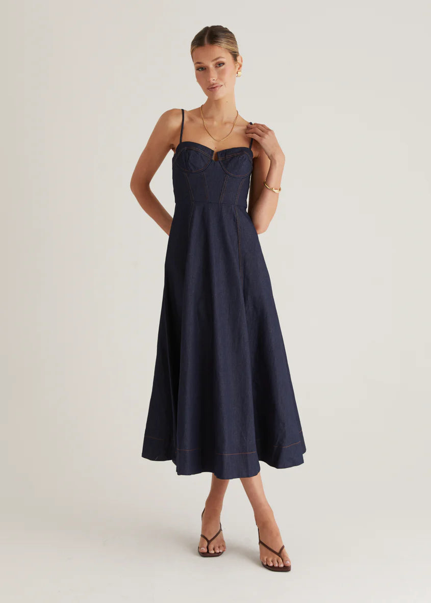 Braelynn Maxi Dress - Indigo