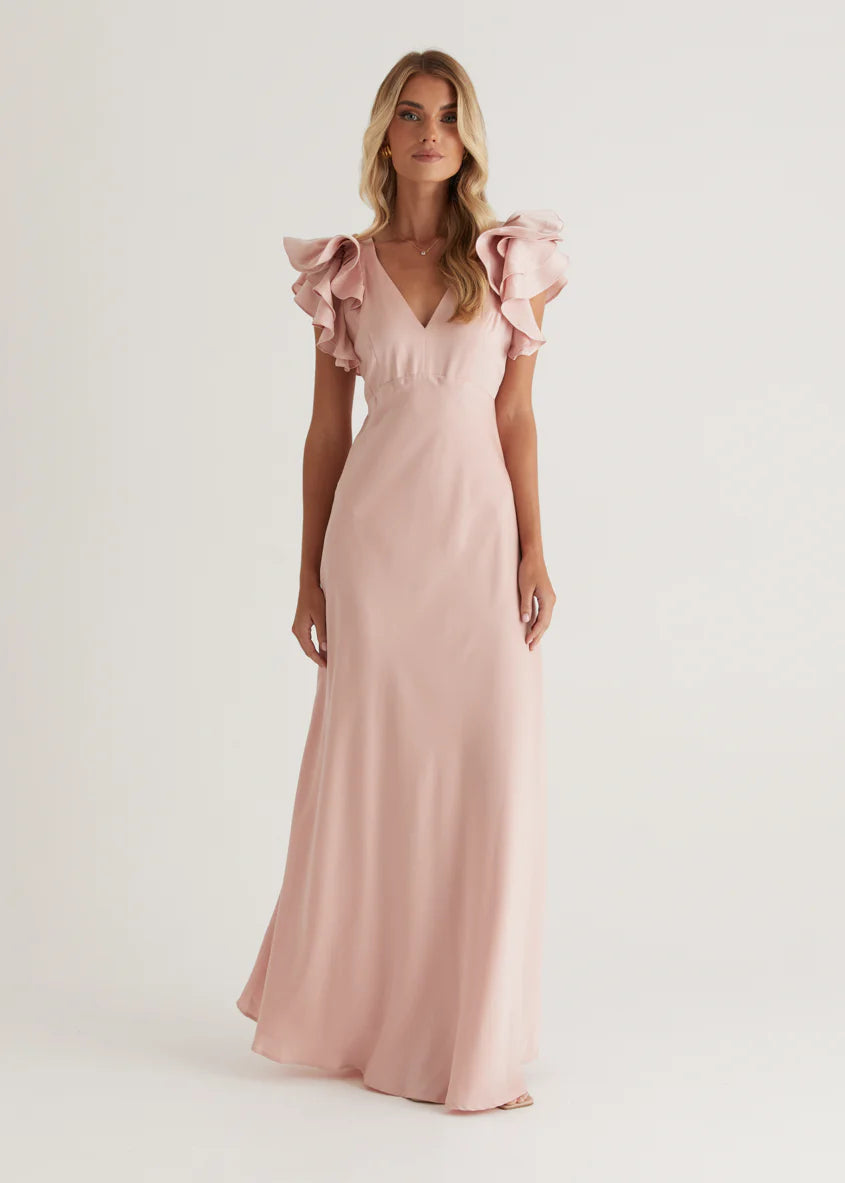 Dali Maxi Dress - Blush