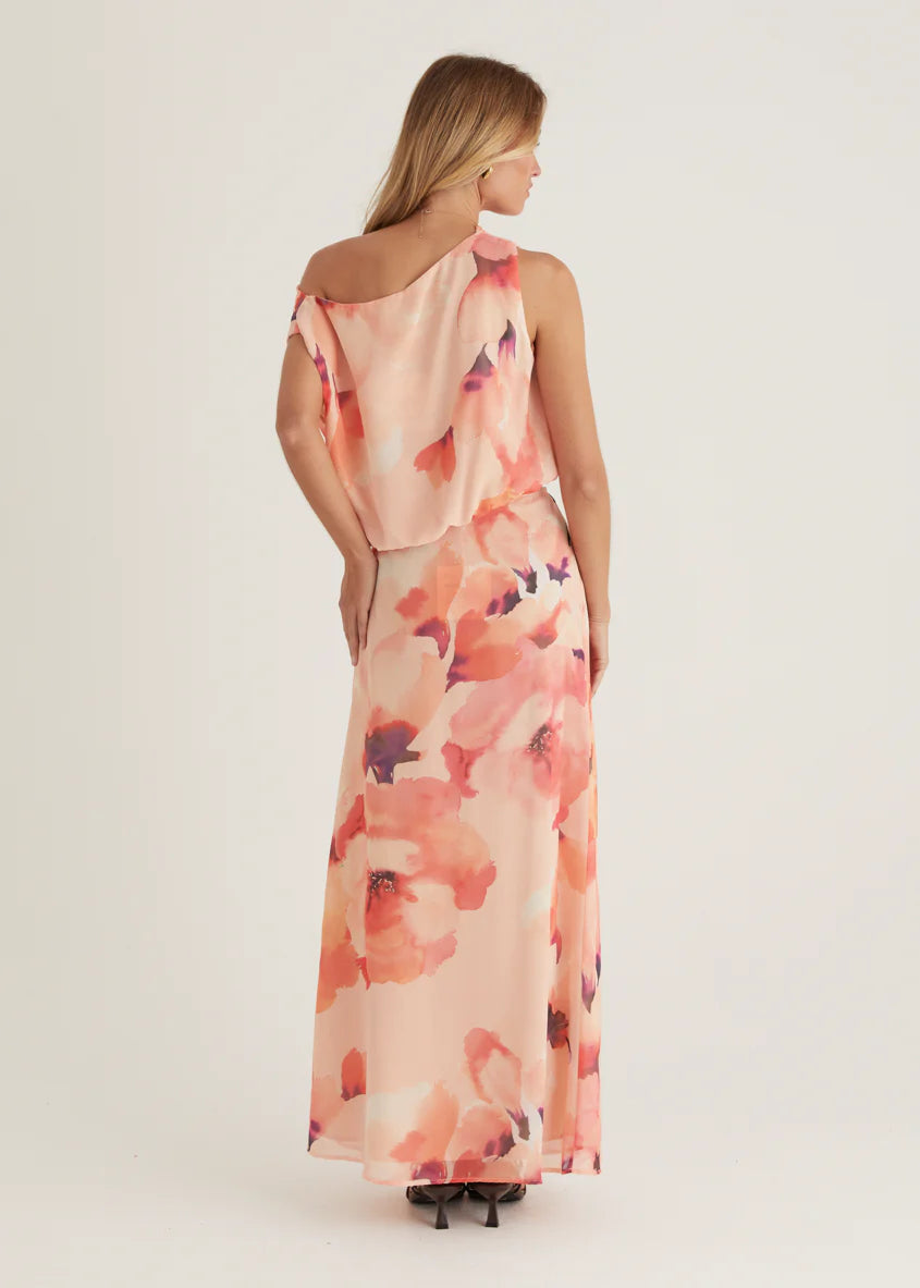 Lilyfield Crop - Peach Floral