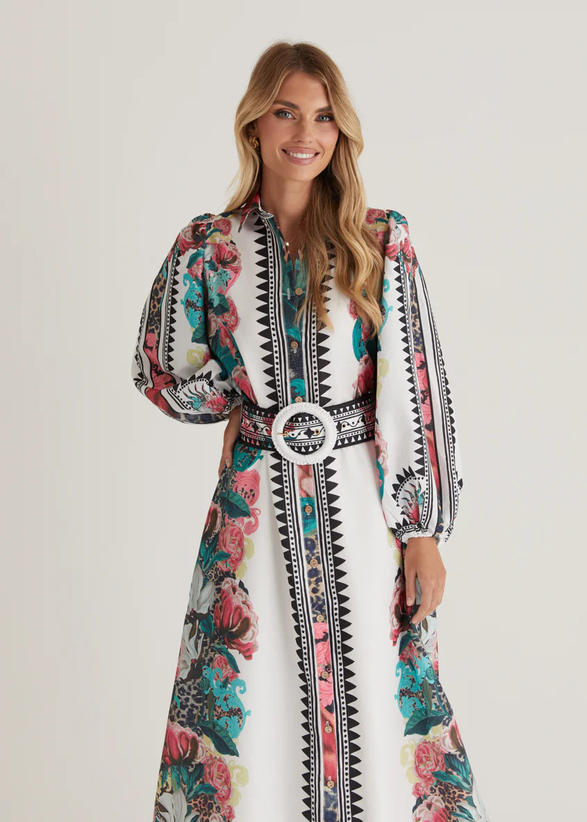 Colada Maxi Dress - Eden Floral