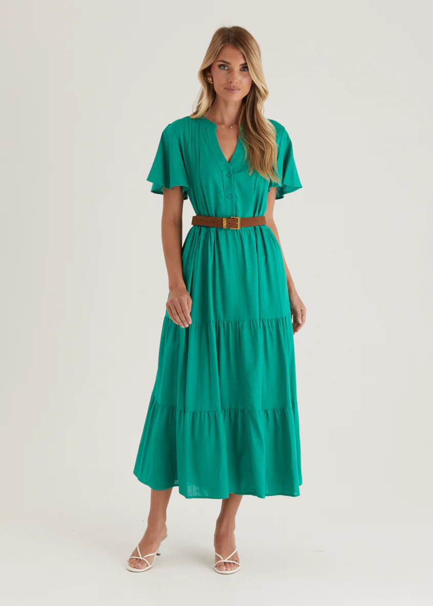 Niaomi Maxi Dress - Green