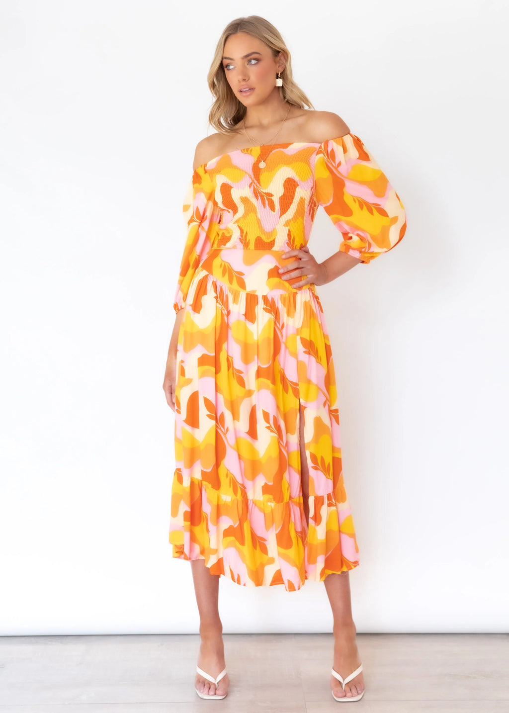 Parlo Off Shoulder Crop - Zulu