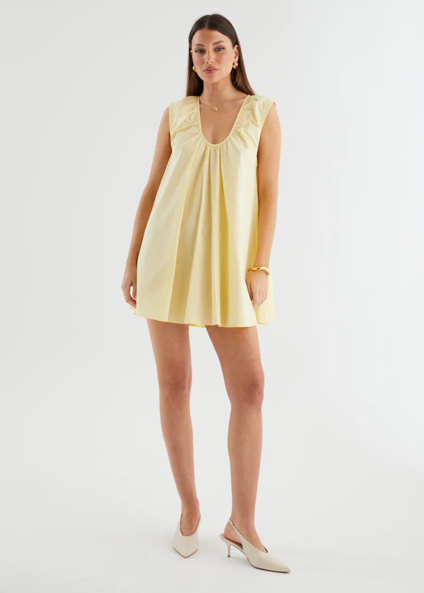Lateasha Dress - Banana