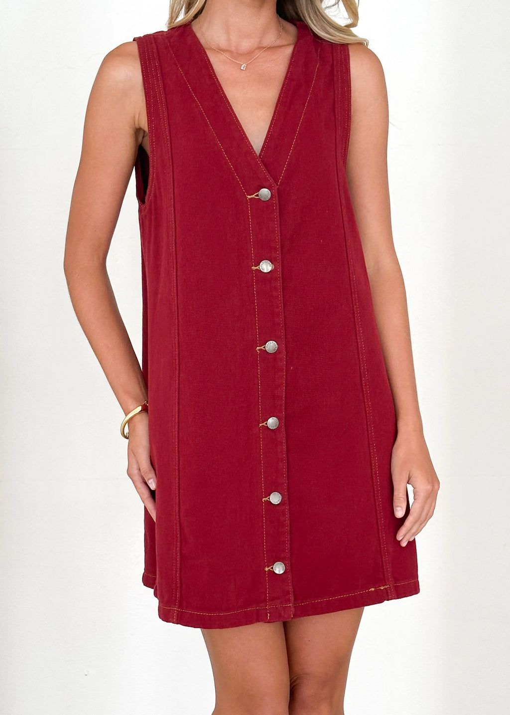 Halluna Dress - Wine