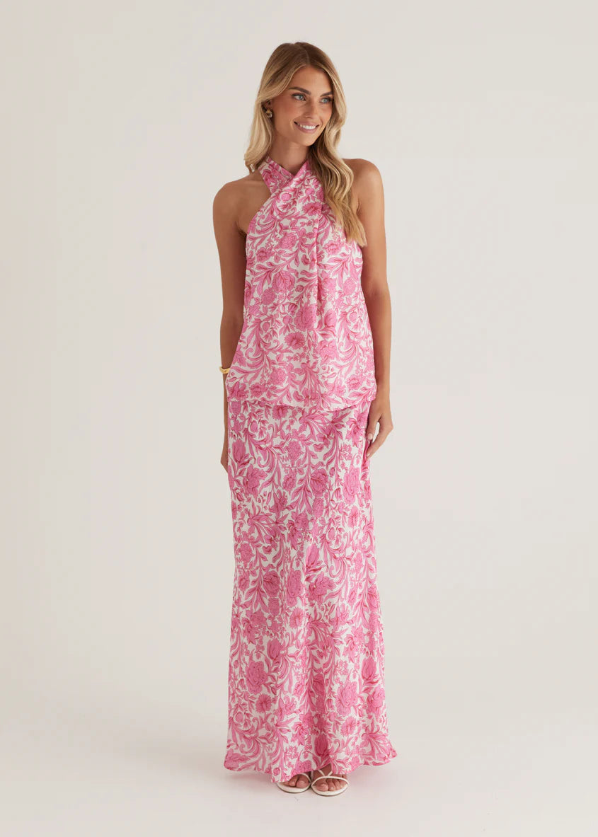 Tammy Top - Pink Floral