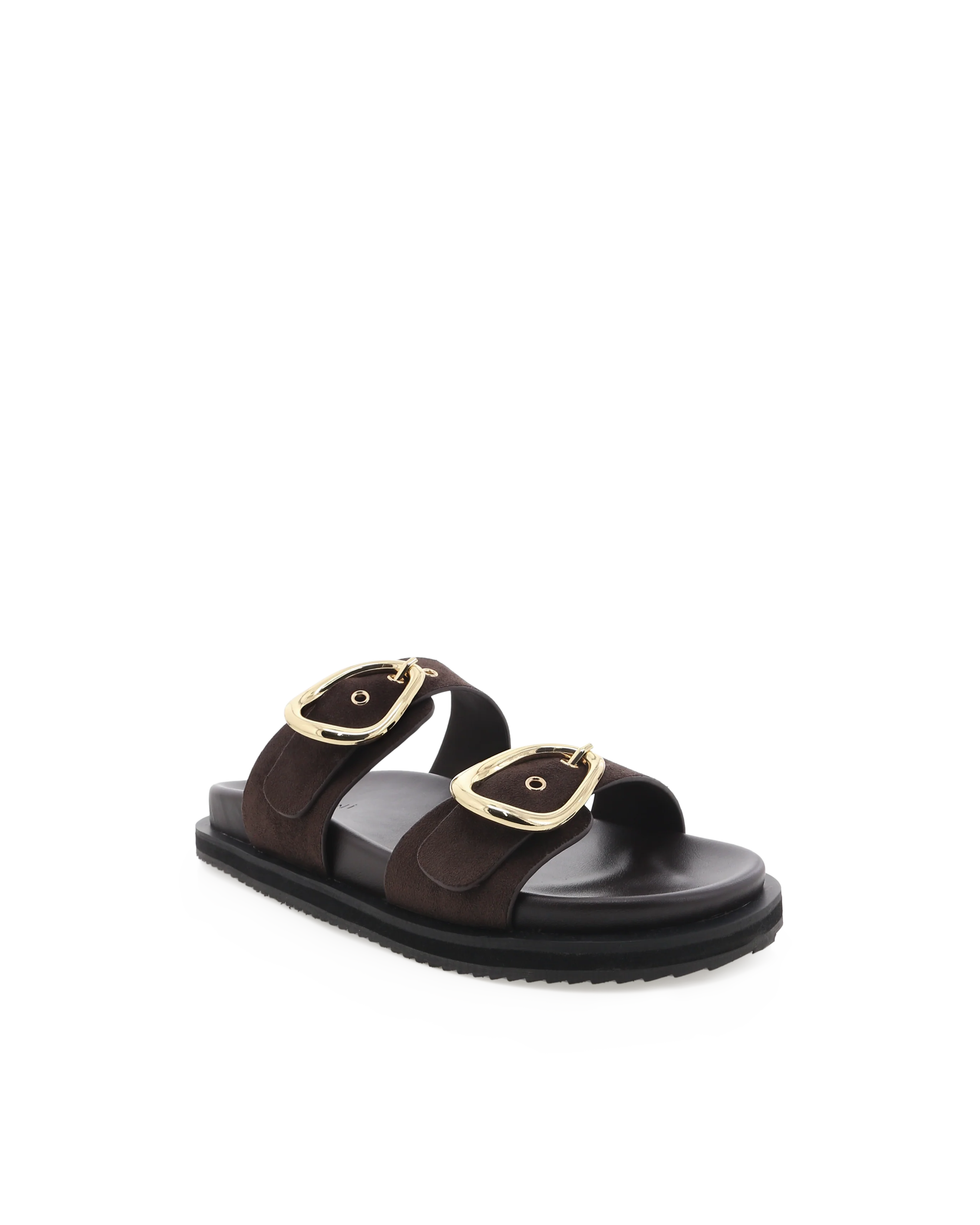 Theresa Sandals - Dark Cacao Suede