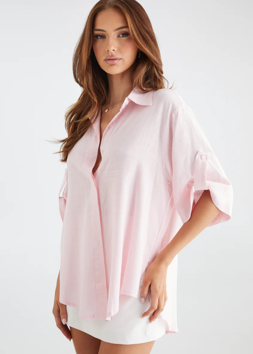Kinsley Shirt - Pink