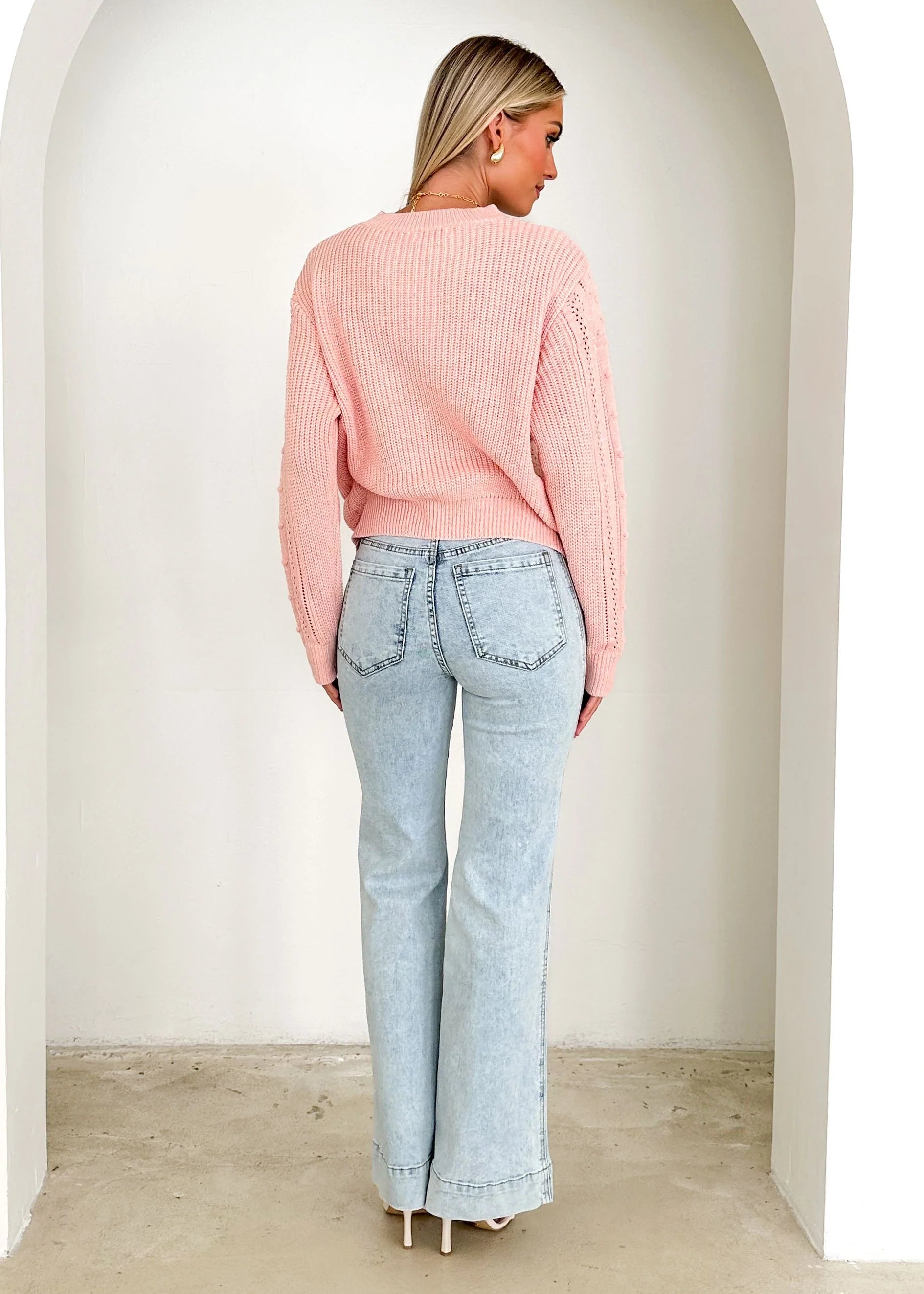 Elyse Sweater - Pink