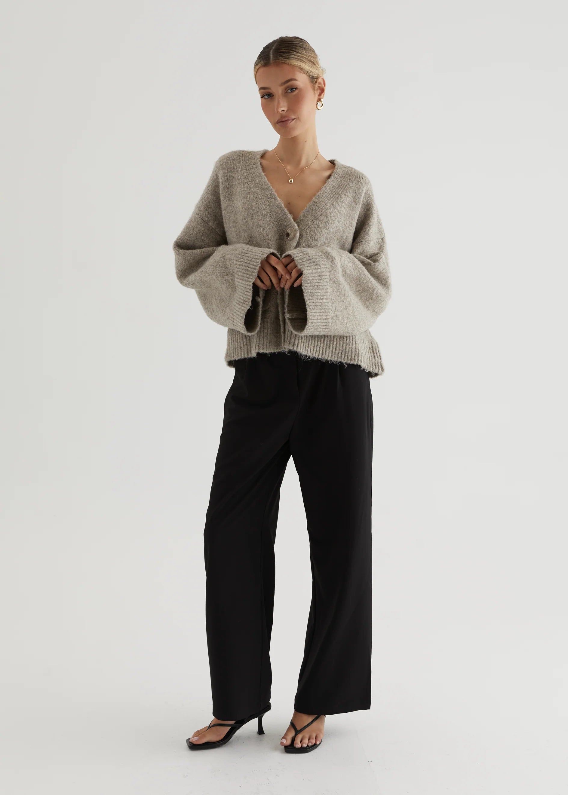 Reyna Sweater - Mushroom